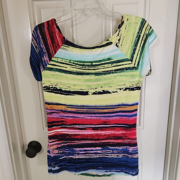 Colorful and cute Peck&Peck top. Excellent condition.  Size Medium. - Picture 4 of 6